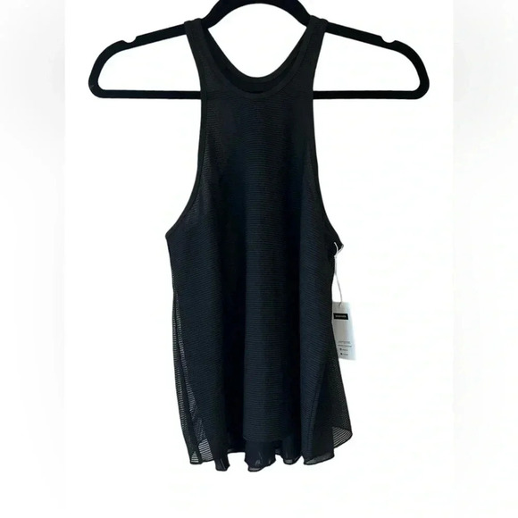 Revolve Beloforte Attica Tank Top Black, Meshed Layered, Razorback Size XS NWT - Picture 7 of 8